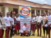 CENTAL staff wise with students of the Dolokelen Gboveh High School in Bong County